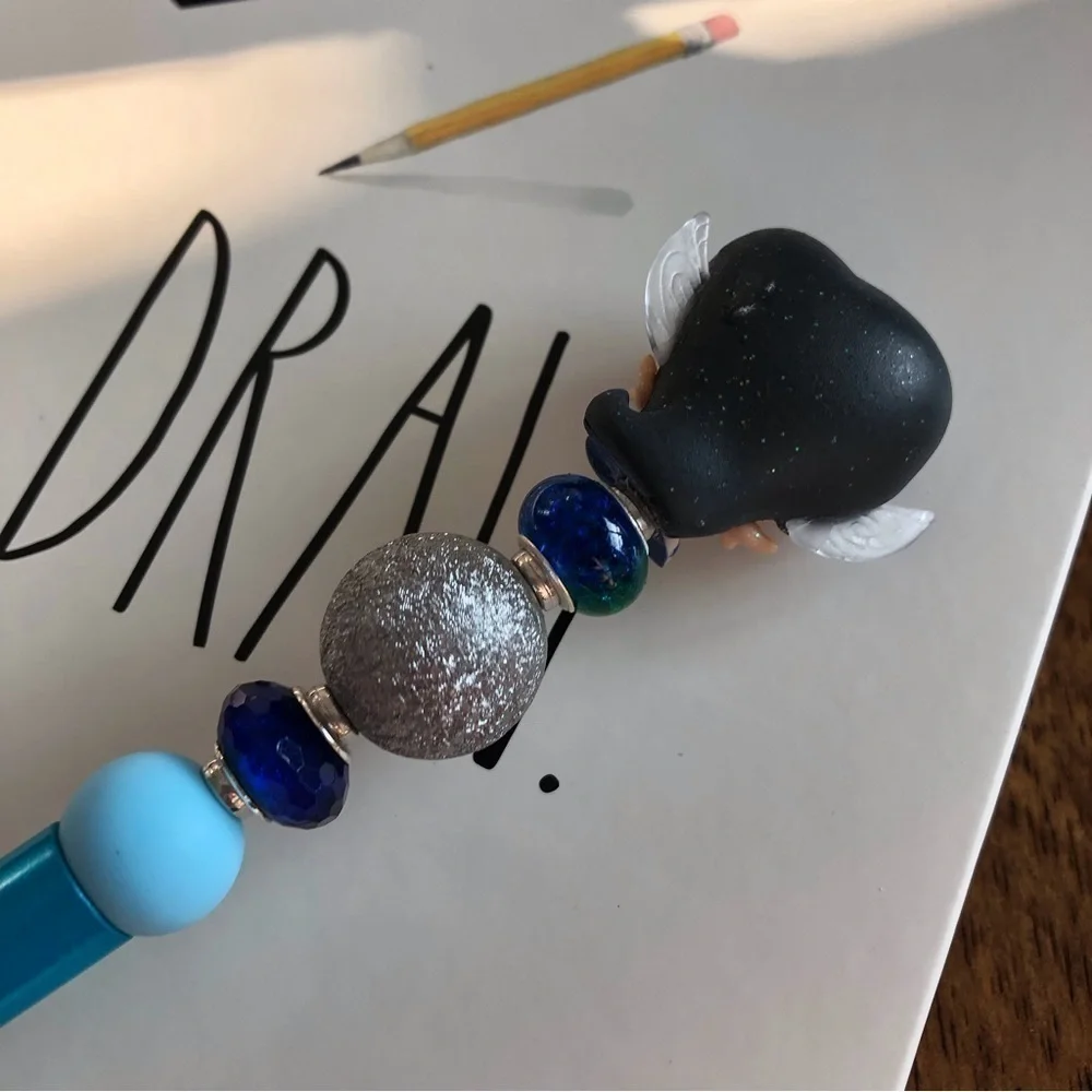 Disney Doorables: Tinker Bell Fairies: SliverMist handmade beaded pen